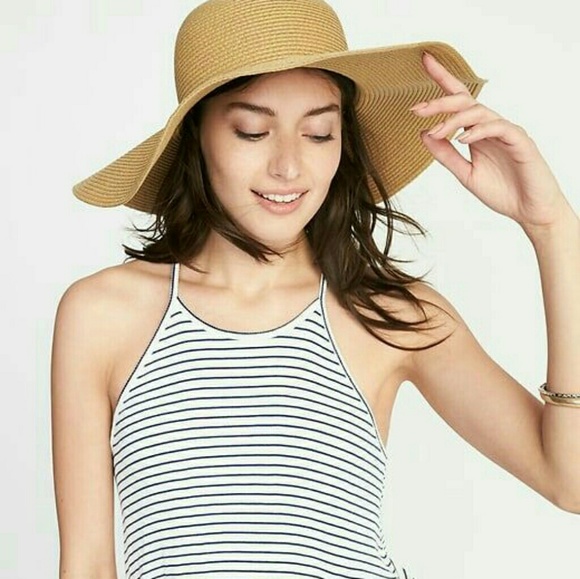Floppy Straw Sun Hat 